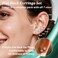 ONEBLOOMUNIVERSE 7 Pairs 20G Hypoallergenic Flat Back Earrings for Women Lightweight Silver Stainless Steel Stud Earrings Multiple Piercing Stack Screw Back Earrings for Sensitive Ears Everyday Jewelr