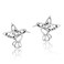 AeraVida Cute Little Hummingbird Gift Sterling Silver Post Stud Earrings 059x059 inch