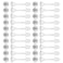 AOEDEJ AoedeJ 40 Pcs Colorful Earrings Cubic Zirconia Earrings Studs Hypoallergenic With Plastic Post For Women Multipack White 3mm