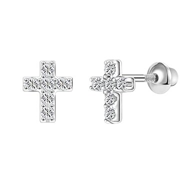 AOEDEJ AoedeJ Sterling Silver Screw Back Earrings for Women
