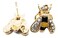Bastex Bumble Bee Stud Post Earrings New Pair