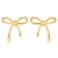 COORWEEL Bow Stud Earrings Simple Earrings for Women Bow Jewelry