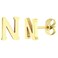 ELBLUVF 18k Silver Gold Plated Stainlesssteel a Pair 26 Alphabet Letters Initials Stud Earrings For Women Gold N