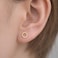 choice of Gold Circle Earrings for Women Circle Stud Earrings Simple Tiny Triangle Square Bar Stud Earrings Trendy Jewelry Gifts