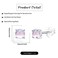 COMORE Hypoallergenic Gemstone Stud Earrings for Women 925 Sterling Silver Cute Cat Eye Stone Pink Earrings Studs for Sensitive Ears