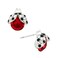 Liavy's Liavys Ladybug Fashionable Earrings Stud Sparkling Crystal Unique Gift and Souvenir