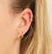 Longita Flat Back Earrings Hypoallergenic Gold Cartilage Earring for Women Flat Back Stud Earrings 20G Flat Back Stud Earrings Screw Back Earring for Women Helix Earring with Flat Backs Tragus Jewelry