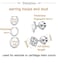 Longita Screw Back Earrings for Women Flat Back Earrings Silver Helix Cartilage Earring for Women Flat Back Stud Earrings 20G Flatback Stud Earrings Sets for Multiple Piercing Hypoallergenic