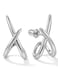 MUMREUES Silver Stud Earrings for Women Trendy Dainty Hypoallergenic Sensitive Ears Huggie Stack Illusion Statement Fun Unique Summer Waterproof Cute Cool Simple Minimalist Everyday Jewelry Gifts