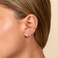 PAVOI 14K Cubic Zirconia Mini Huggies Mini White Gold
