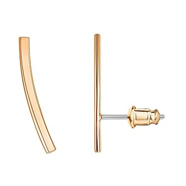 PAVOI 14K White Gold Plated 925 Sterling Silver Post Crawler Earrings Cuff Studs