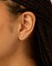 PAVOI 14K Yellow Gold Plated Cubic Zirconia Star Stud Earrings for Women Gold Starburst Earring Pair