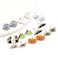 PHALIN 9 Pairs Halloween Earrings Studs Spider Web Pumpkin Ghost Bat Dangle Earrings for Women Halloween Outfits Accessories Costume Party Favors
