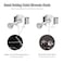 EPIRORA Sterling Silver Stud Earrings for Women Men 3 Pairs of Tiny Round Cubic Zirconia Earrings CZ Small Cartilage Tragus Earrings2mm3 Pairs