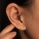 EPIRORA Sterling Silver Stud Earrings for Women Men 3 Pairs of Tiny Round Cubic Zirconia Earrings CZ Small Cartilage Tragus Earrings2mm3 Pairs