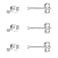 EPIRORA Sterling Silver Stud Earrings for Women Men 3 Pairs of Tiny Round Cubic Zirconia Earrings CZ Small Cartilage Tragus Earrings2mm3 Pairs