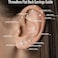 Sweetkiki Threadless Flat Back Earrings Hypoallergenic silver CZ Stud Earrings Cartilage Earring Tragus Helix Piercing Jewelry Push in Flatback Earrings for Women Men 3 Millimeters Silver