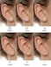 Tornito 6 Pairs 20G Stainless Steel Stud Earrings Square Cubic Zirconia Earring Set For Men Women 3MM8MM