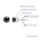 VIR JEWELS Vir Jewels 1 cttw Black Diamond Stud Earrings 925 Sterling Silver Round with Push Backs