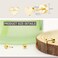 ZDE Women Earrings Flat Back Heart Earrings Men Titanium Hypoallergenic NonNickel Cartilage Earrings Studs for Sensitive Ears Simple Classic 5mm Tiny Gold Screw On Stud Earrings