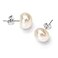 BURLAP LIFE 925 Sterling Silver Freshwater Real Button Pearl Stud Earrings Quality Pearl Earrings for Women Pink Pearl 8mm9mm