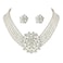 ROFIFY Audrey Hepburn Style Faux Pearl Necklace Set Strand Ear clip Wedding Inspired by Breakfast at Tiffanys for Women LFFJ036 JIA