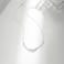 Tatibana Fashion Water Diamond Earring Set Wedding Jewelry Tennis Necklace