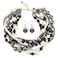 utop Multi Strand Pearl Necklace for Women Bead Maxi Chokers Wedding Jewelry