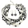 utop Multi Strand Pearl Necklace for Women Bead Maxi Chokers Wedding Jewelry