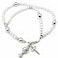 Westmon Works First Communion Bracelet for Girls Catholic Bracelet with Cross Chalice Charm Meaningful First Communion Gift for Girls with Keepsake Pouch