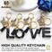 ANHBKAR Alphabet Initial Letter Keychain Butterfly Keychain Cute Resin Initial Keychain to Backpack Charms Key chain Gift for Women Girls S BLACK