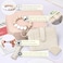 BAOSIWA Silicone Beaded Bracelet Keychain Wallet Beige Wristlet Credit Card Holder Small RFID Wallet Bangle Key Ring for Women with Zipper Pocket