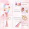 BAOSIWA Silicone Key Ring Bracelet Wristlet Keychain Rainbow Beaded Bangle Key Chains for Women with Leather Tassel