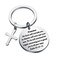 bobauna Bible Verse Keychain Psalm 91 protection Psalm 911011 keychain