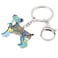 BONSNY Enamel Alloy Heart Lover Schnauzer Dog Key Chains For Women Car Charms Gift