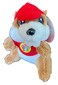 Buc-ee's Bucees Beavers 4 Mini Stuffed Plush Keychain Keyring Backpack Clip