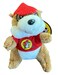 Buc-ee's Bucees Beavers 4 Mini Stuffed Plush Keychain Keyring Backpack Clip