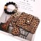 BVGA Wristlet Keychain Bracelet Wallet Silicone Bead keyring Bangle for Women