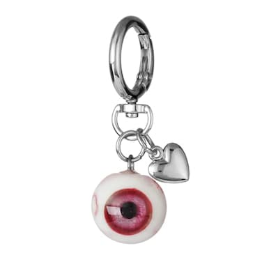 BYXVSBYS Goth Keychain Horror Eyeball Bag Charms Halloween Accessories Gothic keychain Key Ring Funny Decor Cool Purse Charms for Men Women