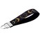 CELOKIY Black Sun Moon Printed Fabric Wristlet Keychain Celestial Wrist Key Chain for Women