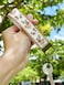 CELOKIY Floral Embroidered Fabric Wristlet Keychain Vintage Style Wrist Key Chain for Women with Brass Hardware