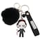 CEMMY XU Women Men Halloween Keychain Horror Movie Keychains Small Bell for Party Favor Key304