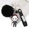 CEMMY XU Women Men Halloween Keychain Horror Movie Keychains Small Bell for Party Favor Key304
