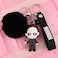 CEMMY XU Women Men Halloween Keychain Horror Movie Keychains Small Bell for Party Favor Key304