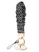 COHVV Scrunchie Keychain Wristlet for Women Stretch Car Key Holder Bracelet Key Chain Wristlet for Gym Shopping Travel Polka Dot
