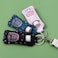 COOKOOKY Chapstick Holder Keychain Cute Lip Balm Keychain HolderRainbow A