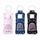 COOKOOKY Chapstick Holder Keychain Cute Lip Balm Keychain HolderRainbow A