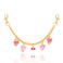 Disengor Strawberry Bag Chain Charms Extender Gold Purse Charm Chain for Handbags Wallet Pants Chain Keychain for Women