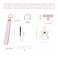 EAQIOIL Wristlet Keychain for Women Wrist Lanyard for Keys Wristlet Strap Keychain Wristlet with Dring and Cute Bow Keychain