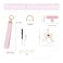EAQIOIL Wristlet Keychain for Women Wrist Lanyard for Keys Wristlet Strap Keychain Wristlet with Dring and Cute Bow Keychain